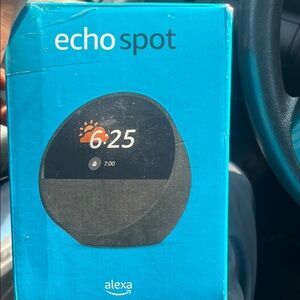 Amazon Echo Spot with Alexa - Black